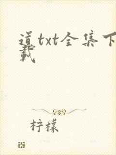 道txt全集下载