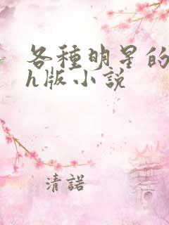 各种明星的综艺h版小说