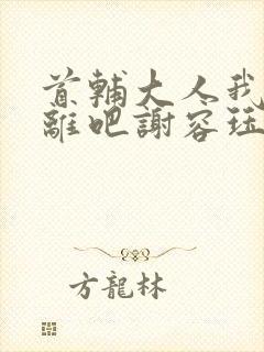 首辅大人我们和离吧谢容珏