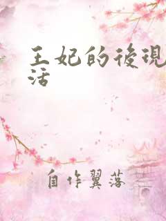 王妃的后现代生活