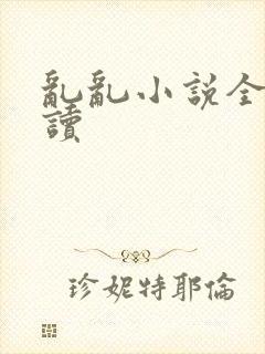 乱乱小说全文阅读