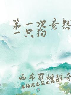 第一次竟然给了一只狗