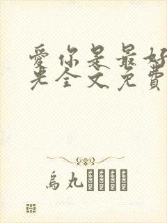 爱你是最好的时光全文免费阅读