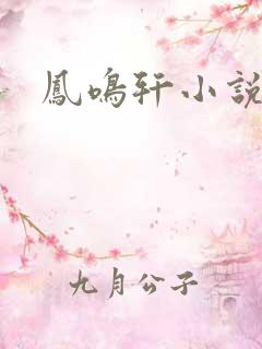 凤鸣轩小说