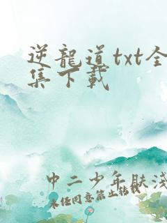 逆龙道txt全集下载