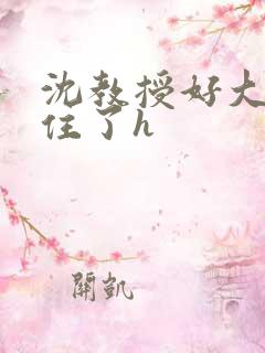 沈教授好大含不住了h