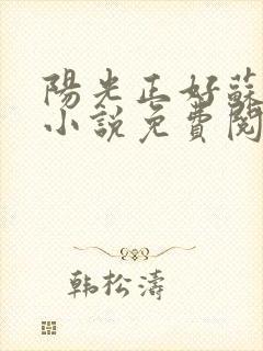 阳光正好苏玥玥小说免费阅读