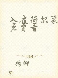 入夜荷尔蒙电影免费看