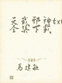 天武邪神txt全集下载