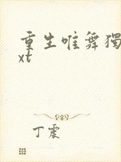 重生唯舞独尊txt