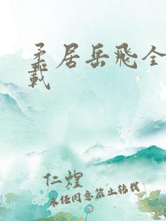 柔居岳飞全传下载