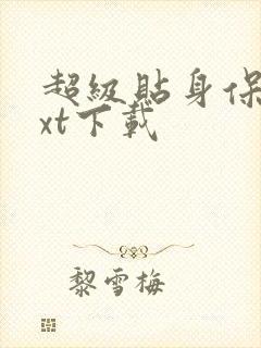 超级贴身保镖txt下载