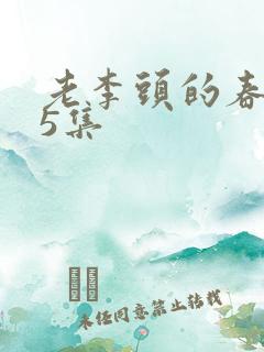 老李头的春天75集