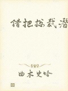 错把总裁潜规则