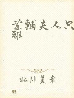 首辅夫人只想和离