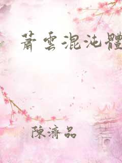 萧云混沌体小说