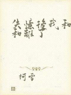 失忆后我和王爷和离了