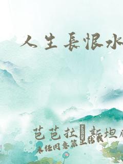 人生长恨水长东
