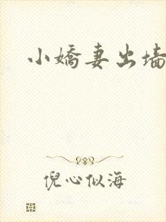 小娇妻出墙记