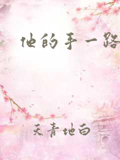 他的手一路下滑