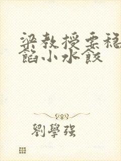 梁教授要稳住肉馅小水饺