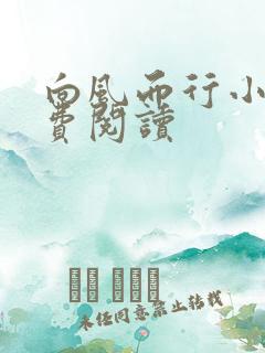 向风而行小说免费阅读