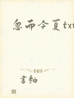 忽而今夏txt