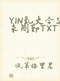 YIN乱大合集未删节TXT下载