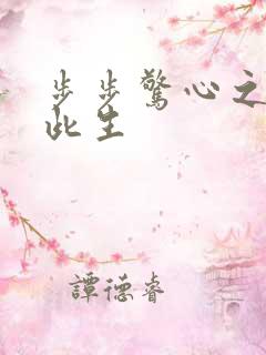 步步惊心之禛曦此生