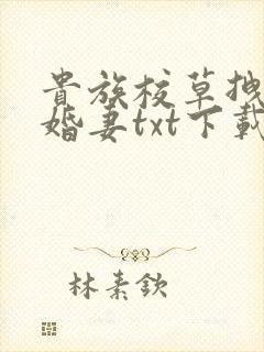 贵族校草拽拽未婚妻txt下载