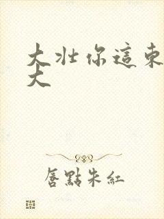 大壮你这东西真大