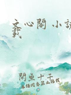 文心阁 小说连载