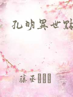 孔明异世点将录