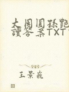 大团圆孙艳梅阅读答案TXT下载