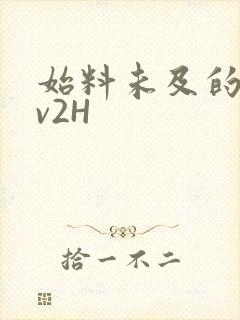 始料未及的软1v2H