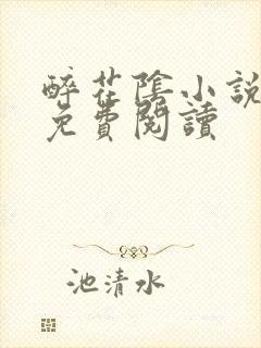 醉花阴小说全文免费阅读