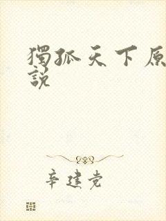 独孤天下原著小说