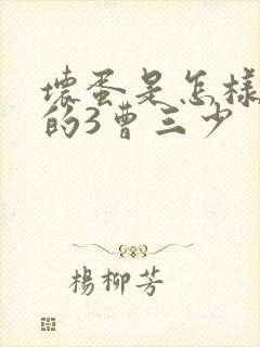 坏蛋是怎样炼成的3曹三少