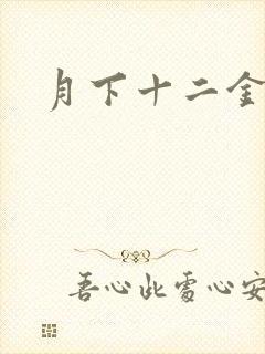 月下十二金钗