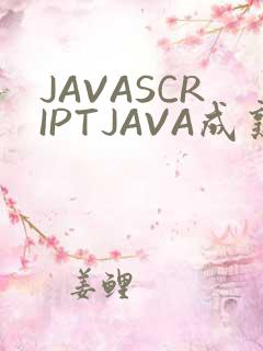 JAVASCRIPTJAVA成熟亲子