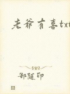 老爷有喜txt