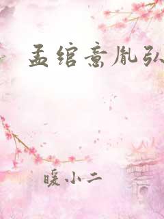 孟绾意胤弘小说