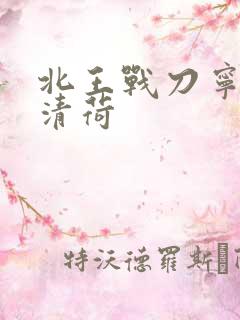 北王战刀宁北苏清荷
