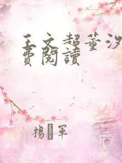 王文超董汐瑜免费阅读