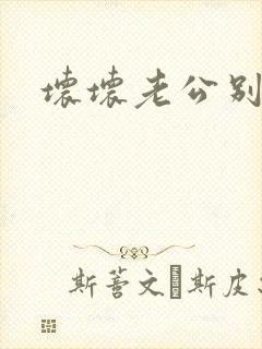 坏坏老公别吃我