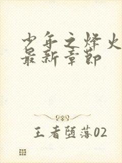 少年之烽火岁月最新章节