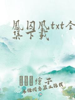 凤囚凰txt全集下载