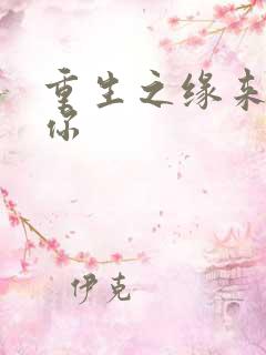 重生之缘来就是你