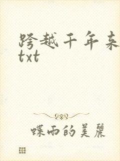 跨越千年来爱你txt