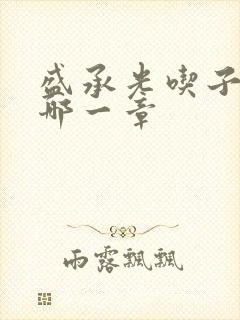 盛承光吃子时奶哪一章